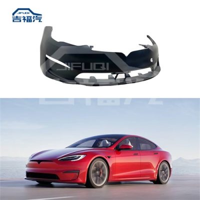 2021-2023 Tesla Model S Front Bumper Cover Unpainted Assy 1750101-S0-A