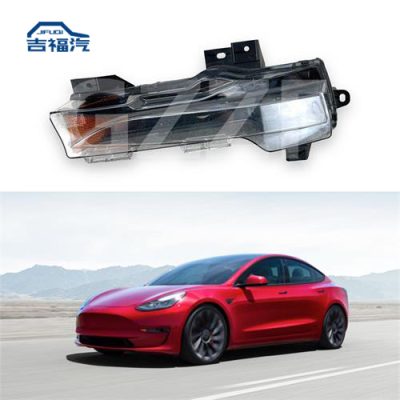 2017-2023 Tesla Model 3 Y Right passenger rh LED fog light lamp OEM 1077392-00-F
